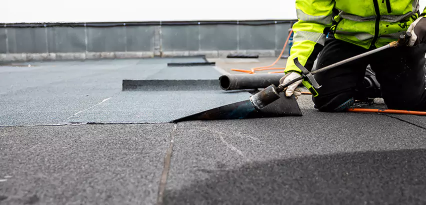 Residential Flat Roof Repair in Oak Lawn