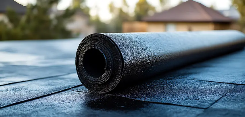 Rubber Flat Roof Replacement in Oak Lawn