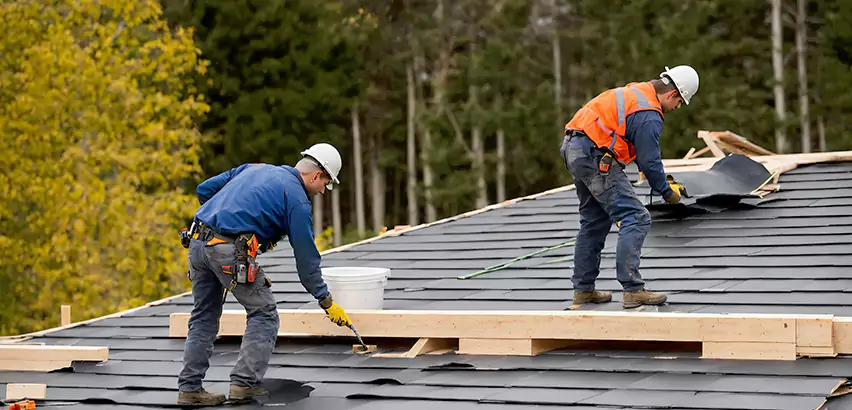 Garage Felt Roof Replacement in Oak Lawn