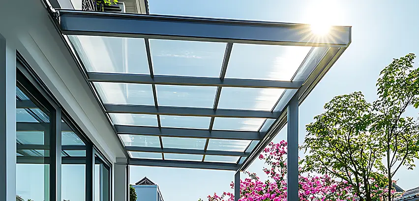 Glass Patio Roof Installation in Oak Lawn