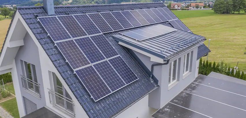 Residential Solar Roof Installation in Oak Lawn