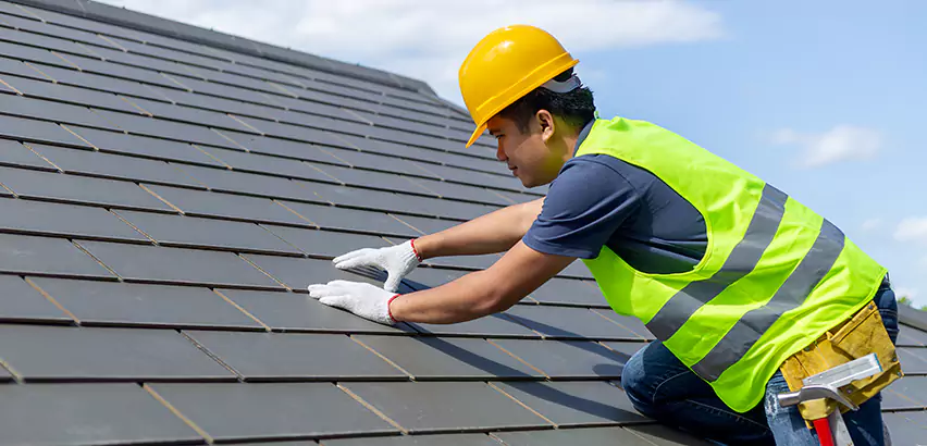 Slipped Slate Repair in Oak Lawn