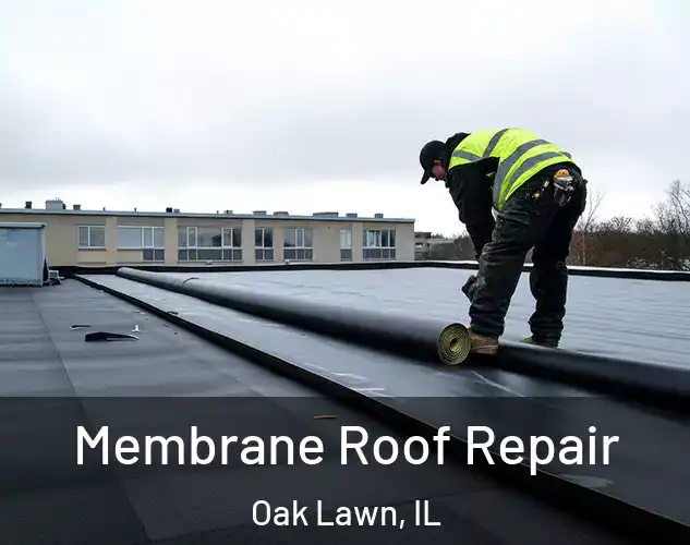  Membrane Roof Repair Oak Lawn, IL