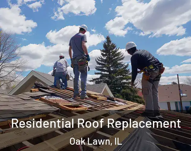  Residential Roof Replacement Oak Lawn, IL