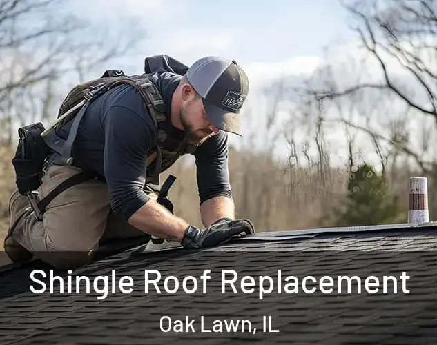  Shingle Roof Replacement Oak Lawn, IL
